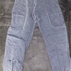 Nicole Miller Men's Blue Cargo Pants